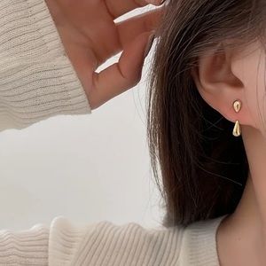 NEW Minimalistic Water Drop sterling silver Earrings
